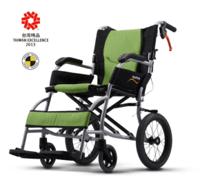輕量輪椅 旅弧 KM-2501 台灣精品2013 通過衝擊測試