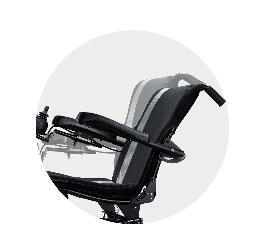 座墊仰角可調 電動輪椅 小遊俠 KP-10.3S