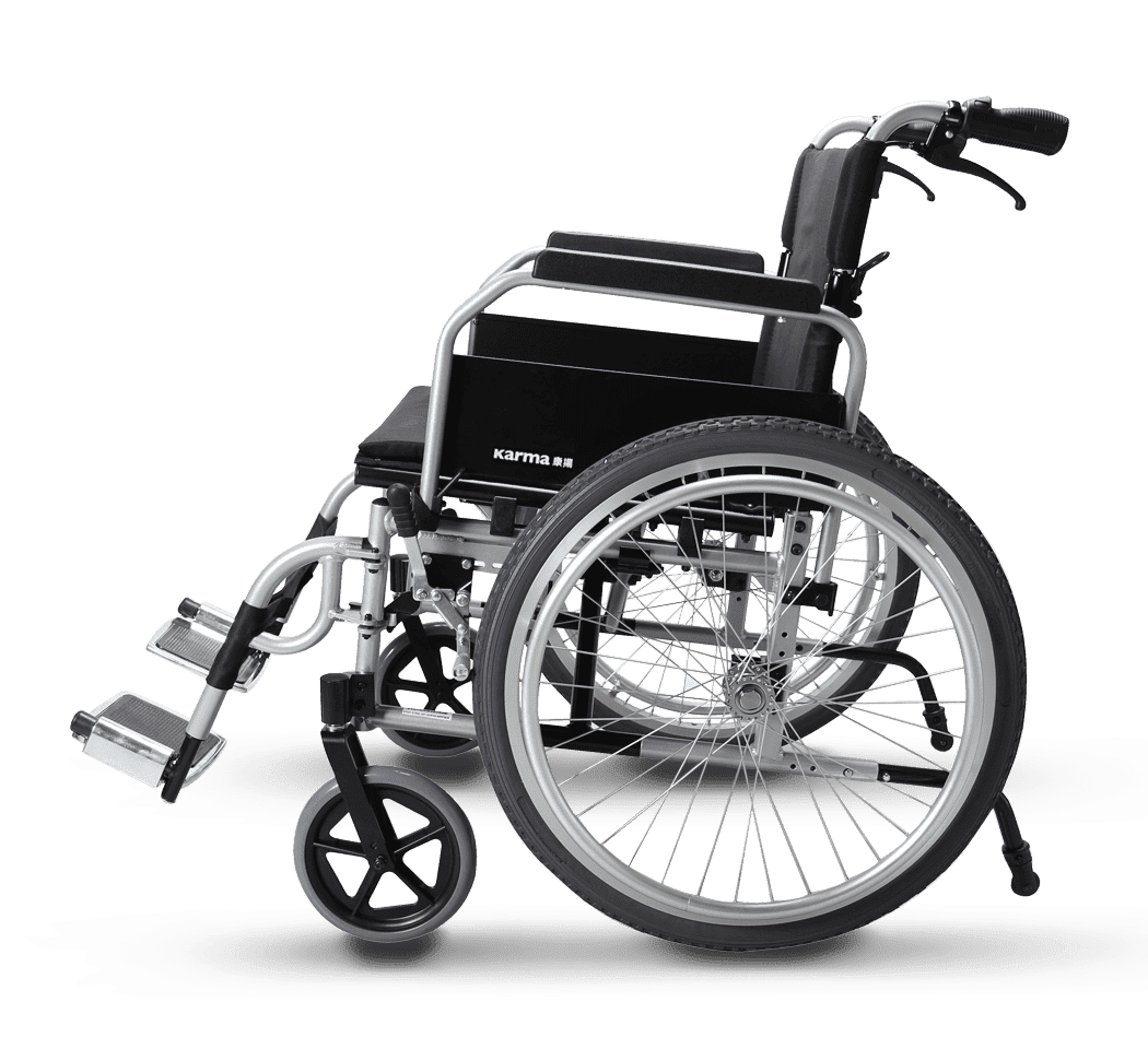 加大座寬 加寬後輪 移位輪椅 高承重 KM-8520X