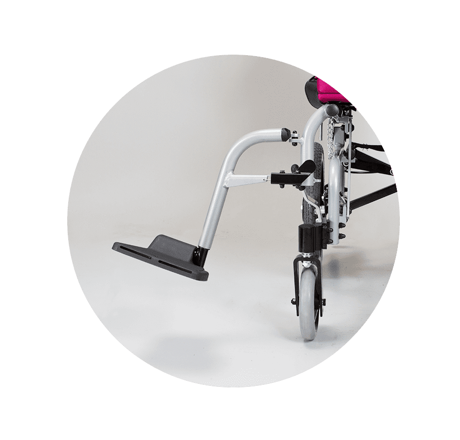 可拆式靠腳結 量身訂製 兒童輪椅 KM-CP32/33