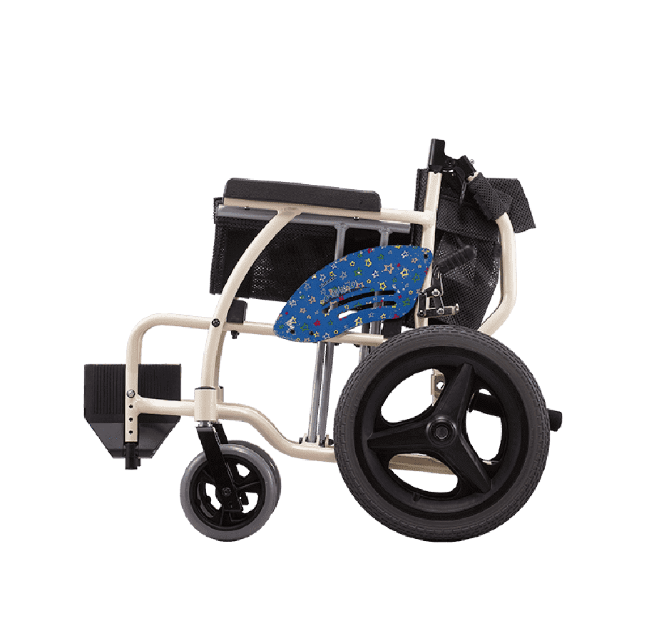 收合體積小 兒童輪椅 輕量型 小淘憩 KM-7501