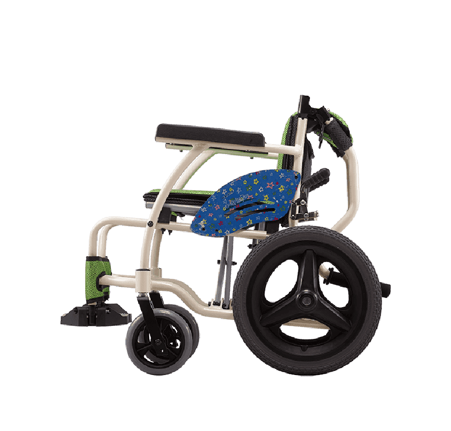 輕巧車身 兒童輪椅 輕量型 小淘憩 KM-7501