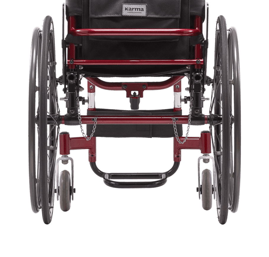 可輕易迴轉 操控性佳 手動輪椅 KM-AT60
