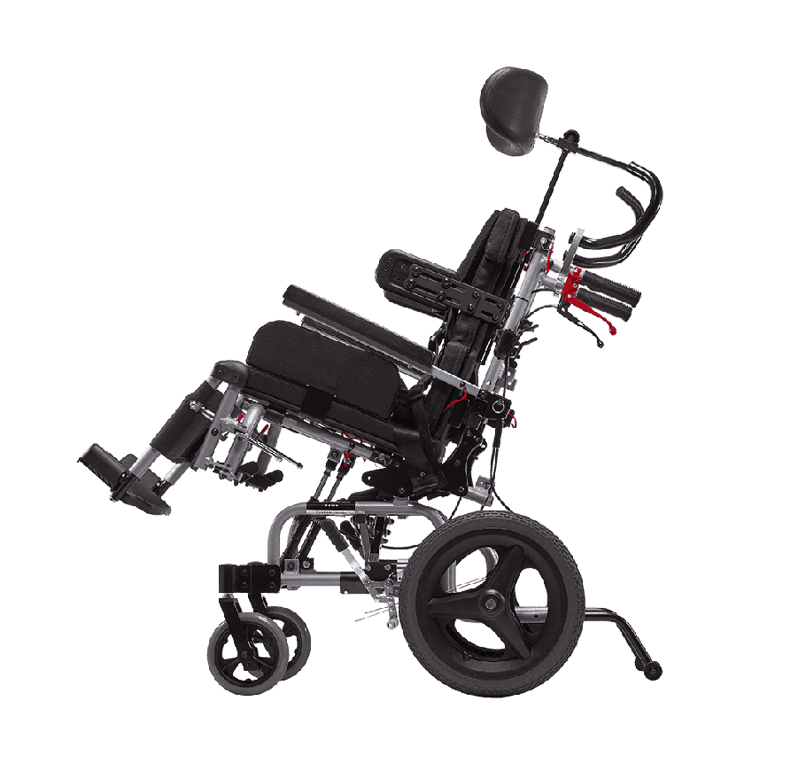 空中傾倒 舒緩座壓 量身訂製 兒童輪椅 KM-CP32/33
