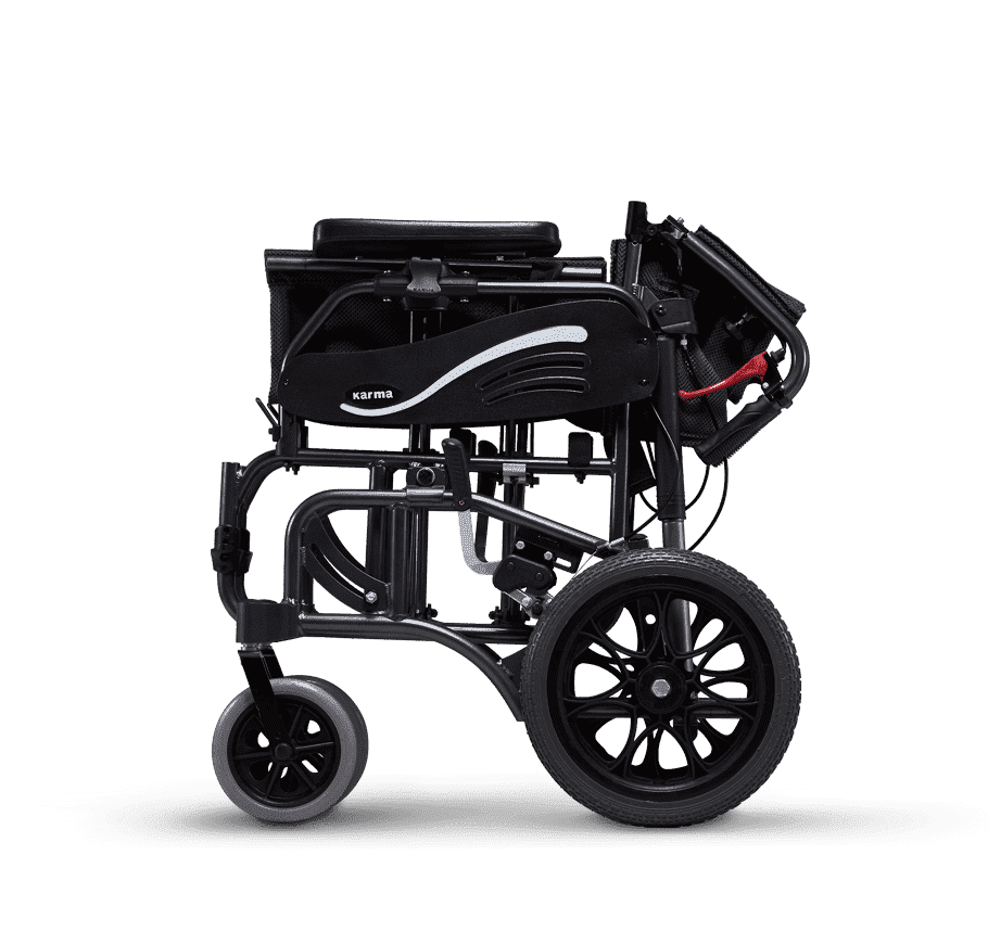 可收合的空中傾倒(Tilt)輪椅 輕量化 搬運便利 仰樂多515 KM-1520.3T