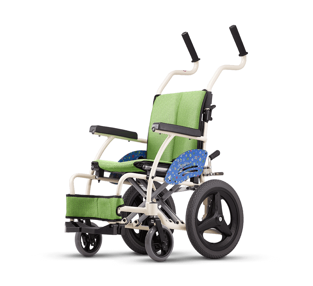 兒童輪椅 輕量型 輕巧型輪椅 小淘憩 KM-7501