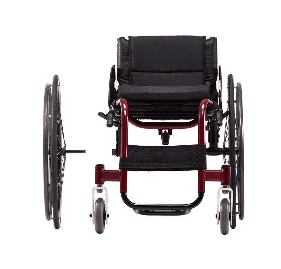 快拆後輪與收合 手動輪椅 KM-AT60