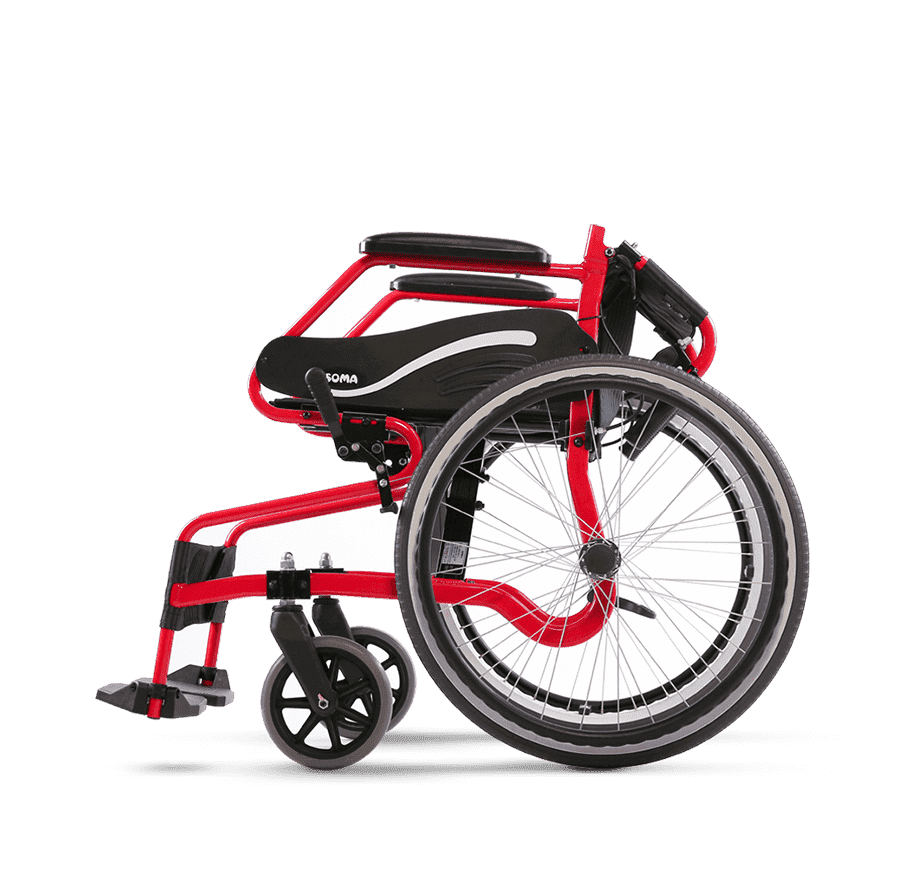 靠背可彎 減少空間 方便外出 輕量輪椅 SM-150.3