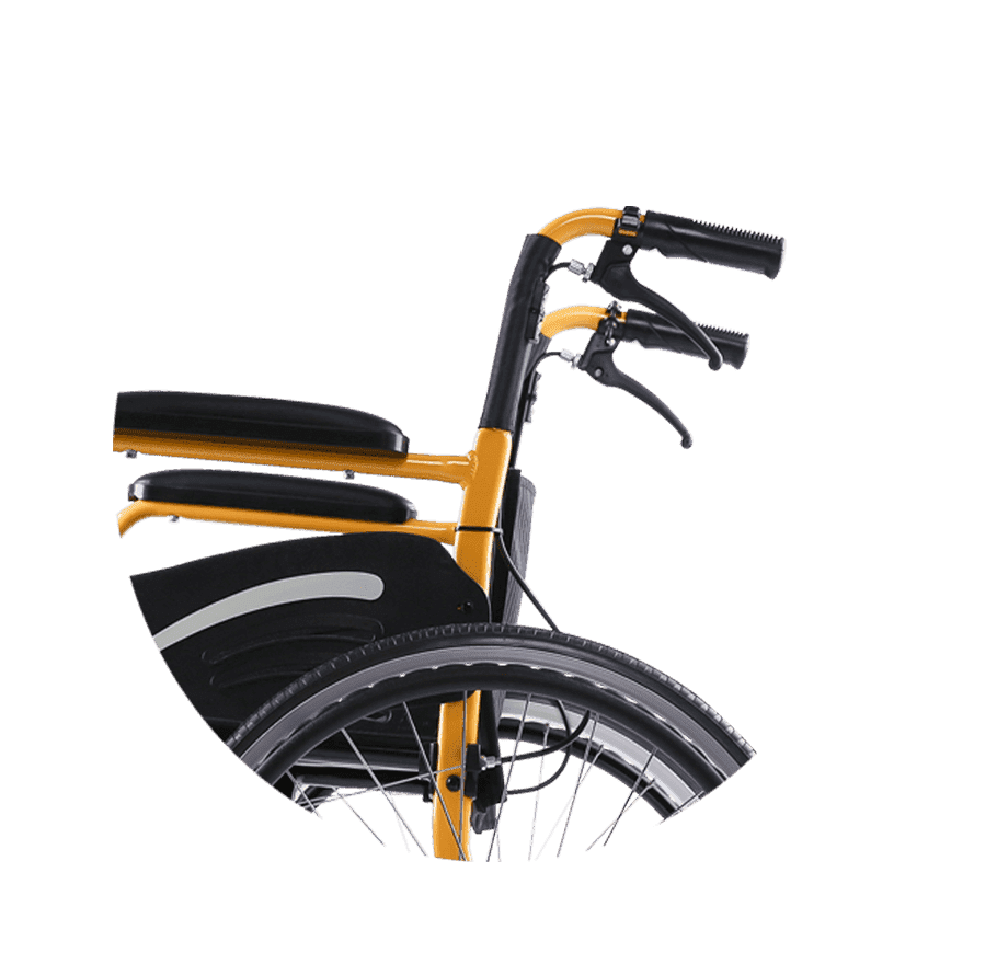 雙煞車設計 輕量輪椅 經濟型 入門款 SM-100.3