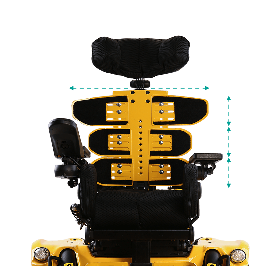 擴展調整型設計 電動輪椅 變色龍 Kameleon